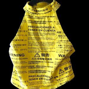 Forever 21 yellow high neck halter  S